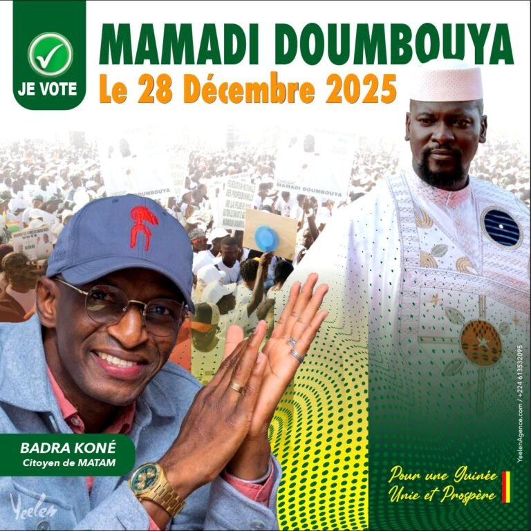 Avec Badra KONÉ, MATAM vote 💯 GDM ce 28 décembre !