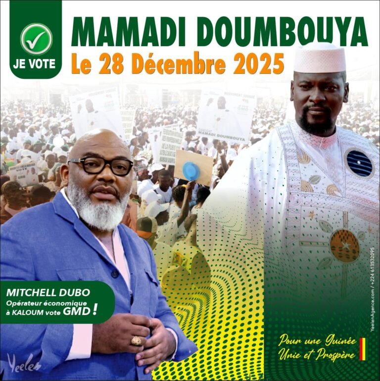 M. Mitch, opérateur économique à KALOUM vote GMD !